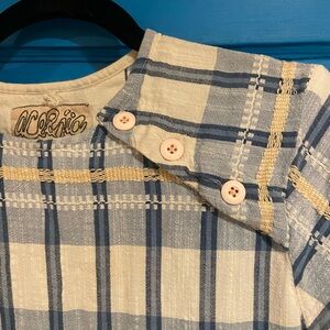 Ace and Jig blue & white dress small